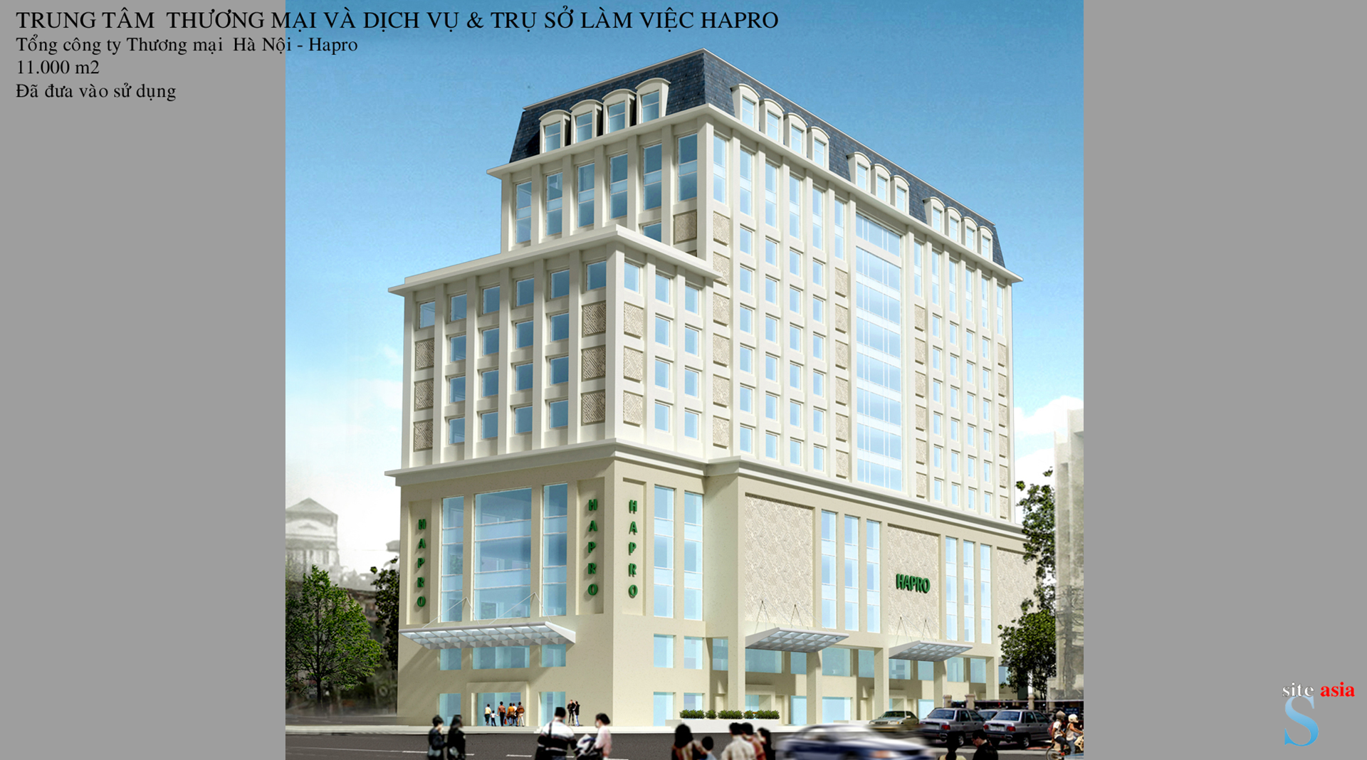 Hapro Commercial Center, Cat Linh, Ha Noi 