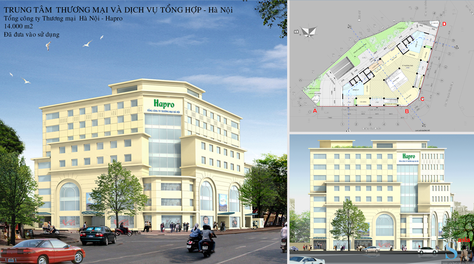 Hapro Commercial Center, Le Duan, Ha Noi