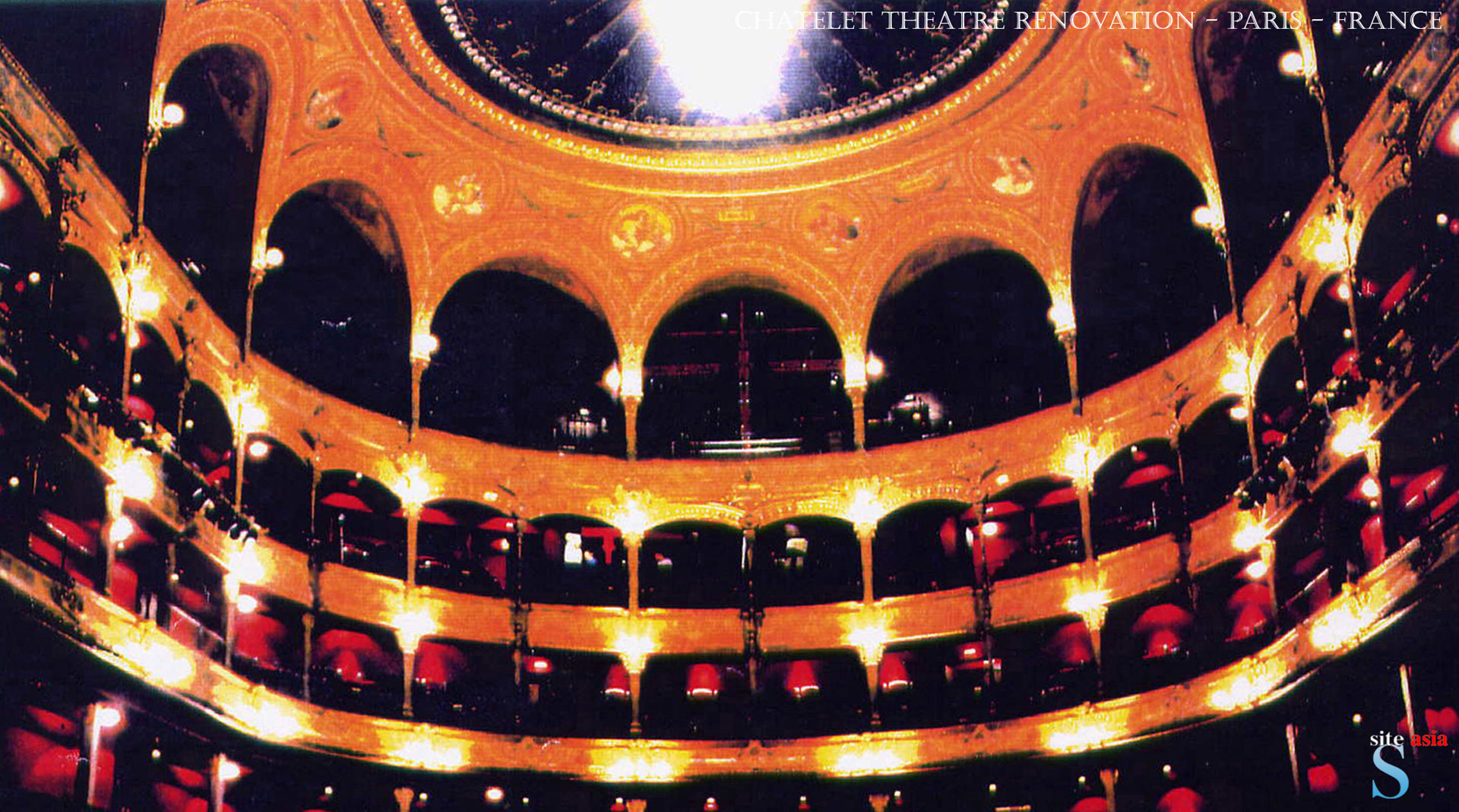 Chatelet Theater renovation, Paris, France